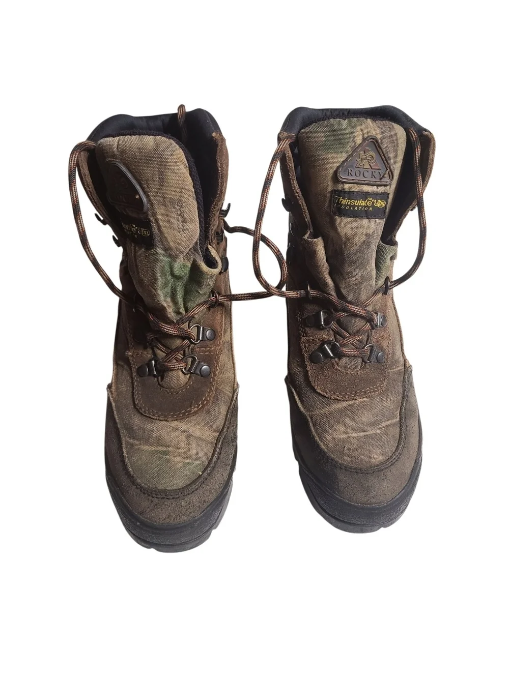Rocky Caribou Thinsulate Camo Boots Kids 5 / Womens 7